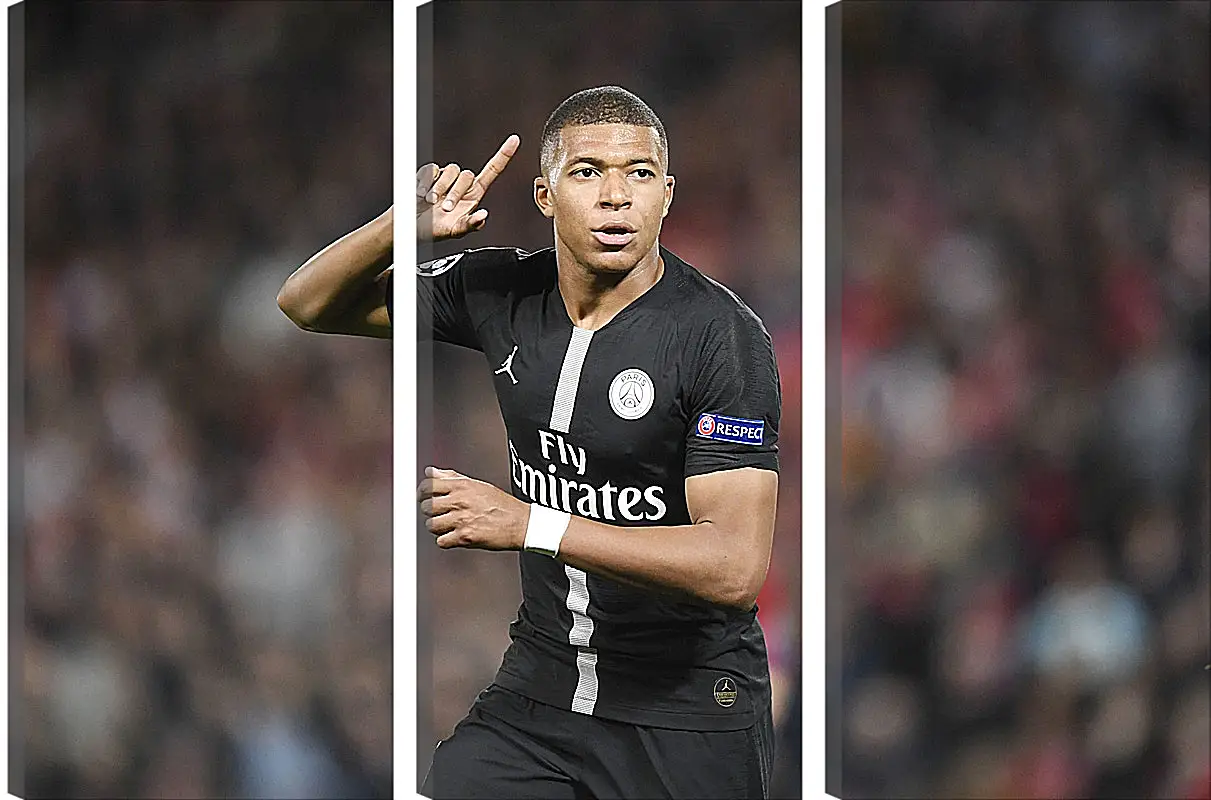 Модульная картина - Килиан Мбаппе. Kylian Mbappé