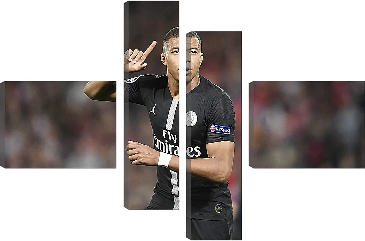 Модульная картина - Килиан Мбаппе. Kylian Mbappé