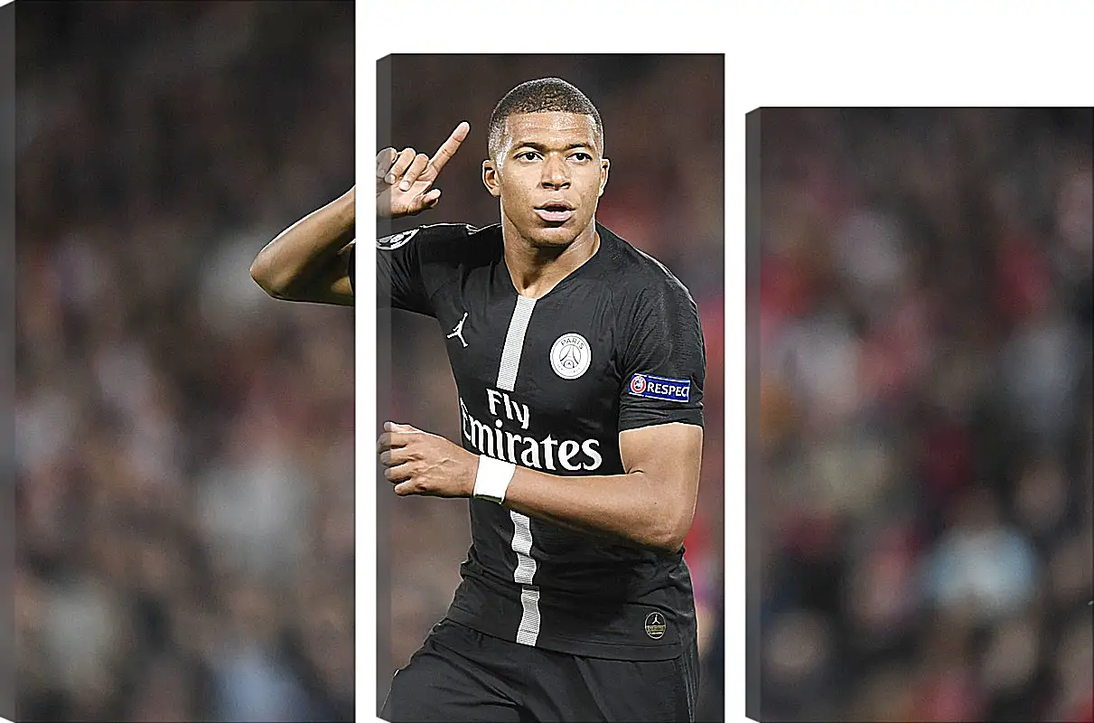 Модульная картина - Килиан Мбаппе. Kylian Mbappé