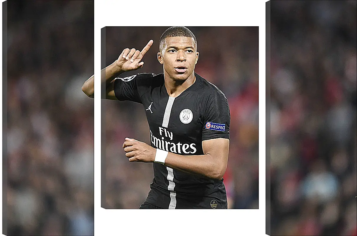 Модульная картина - Килиан Мбаппе. Kylian Mbappé