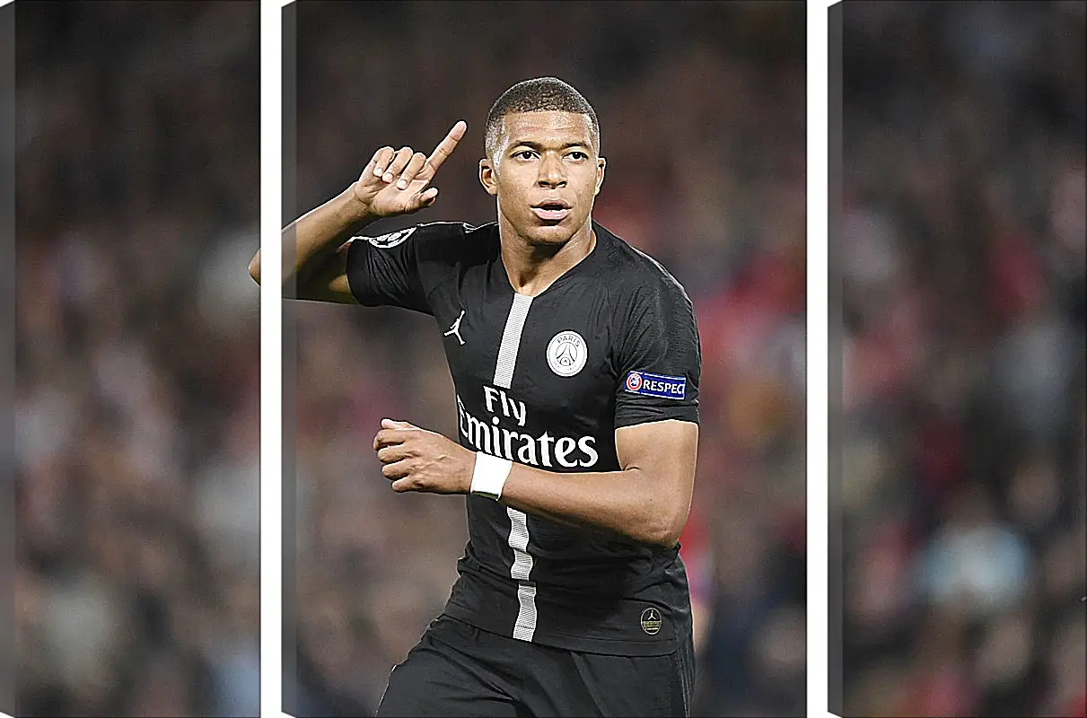 Модульная картина - Килиан Мбаппе. Kylian Mbappé