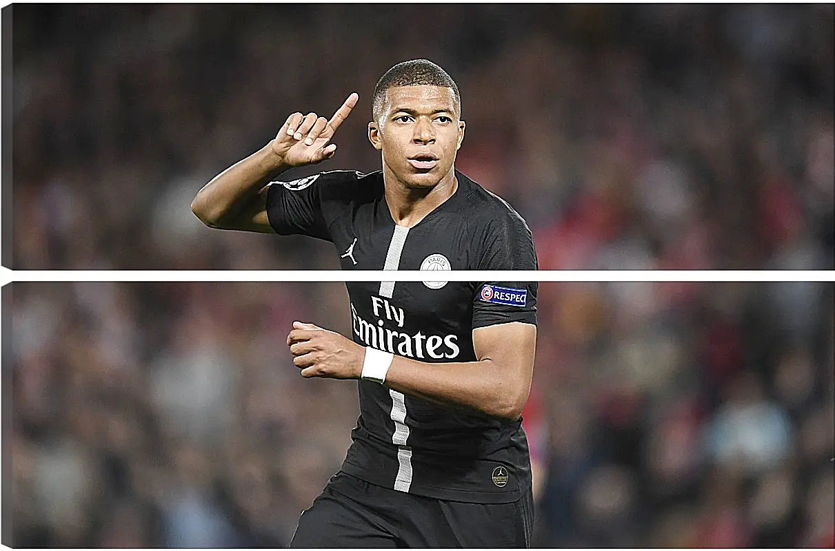 Модульная картина - Килиан Мбаппе. Kylian Mbappé