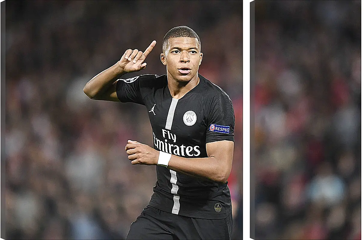 Модульная картина - Килиан Мбаппе. Kylian Mbappé