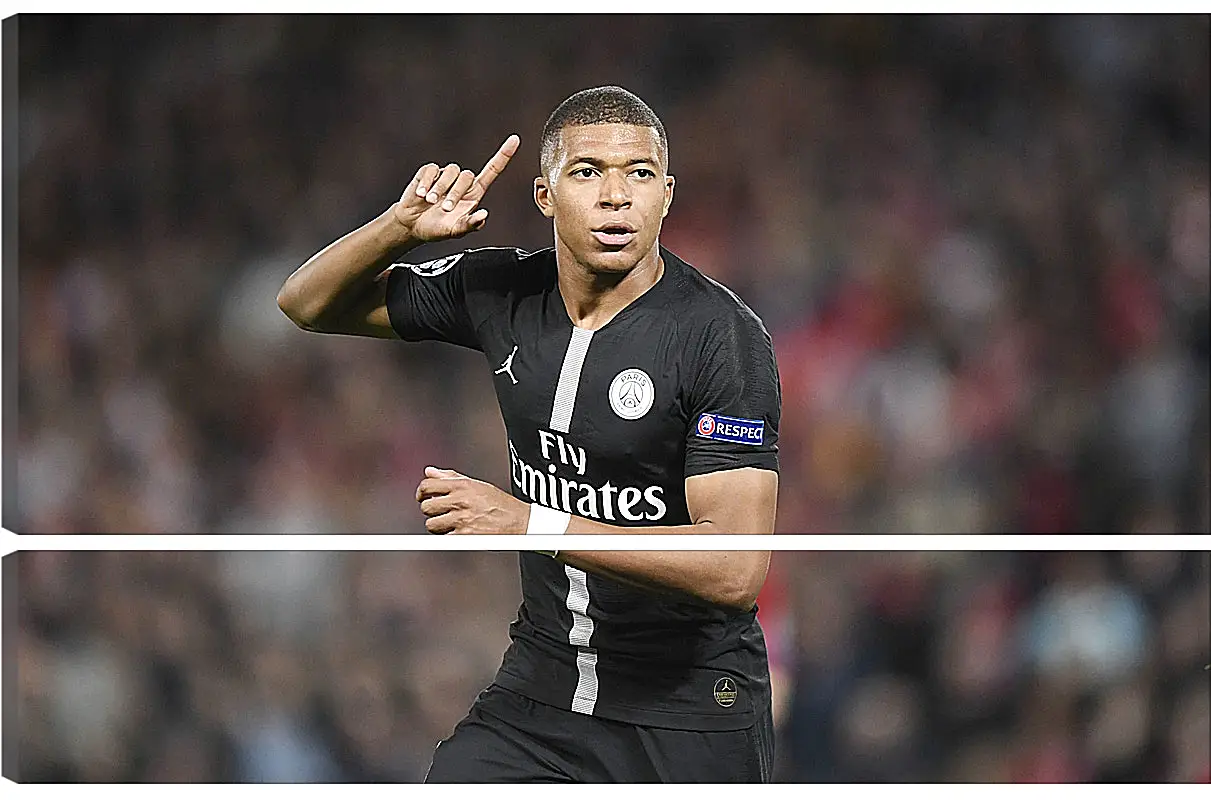 Модульная картина - Килиан Мбаппе. Kylian Mbappé