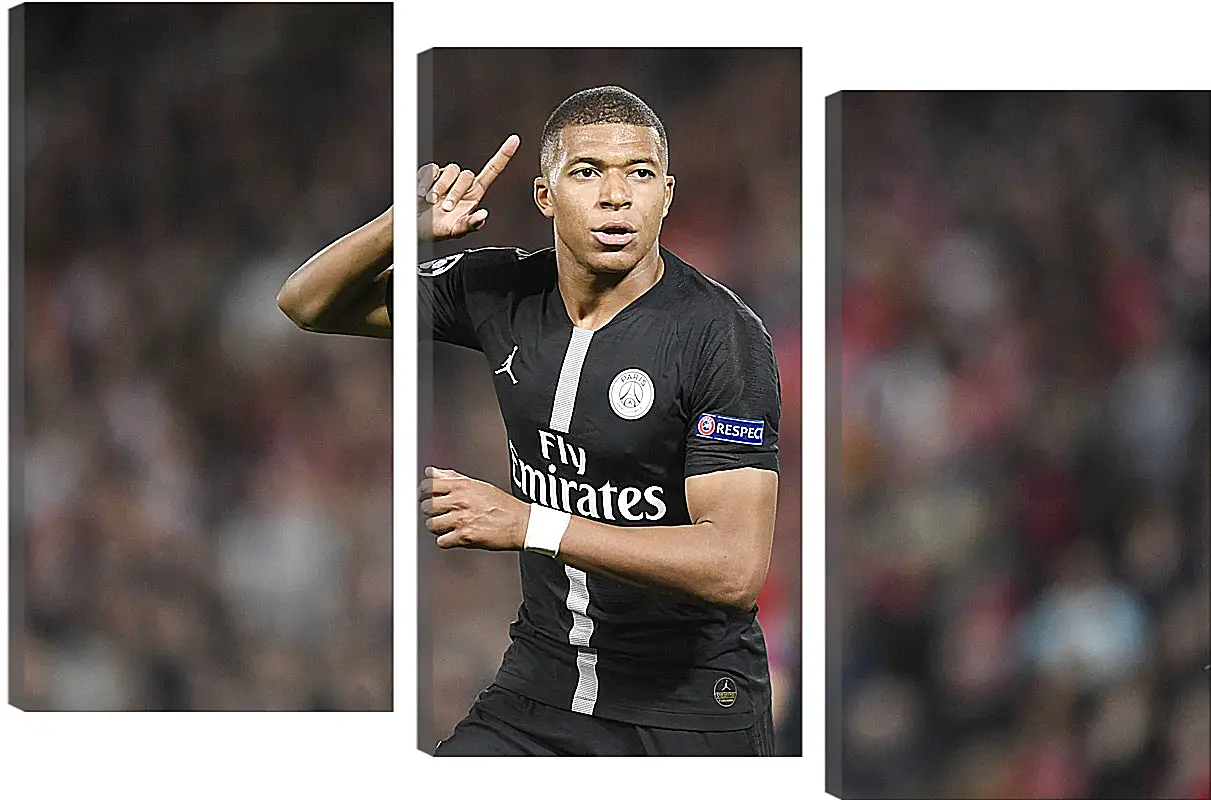 Модульная картина - Килиан Мбаппе. Kylian Mbappé