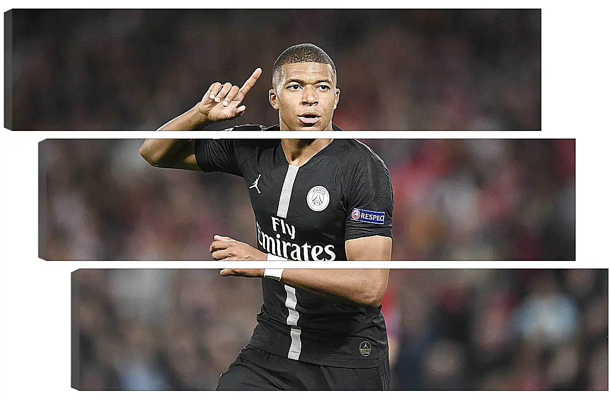 Модульная картина - Килиан Мбаппе. Kylian Mbappé