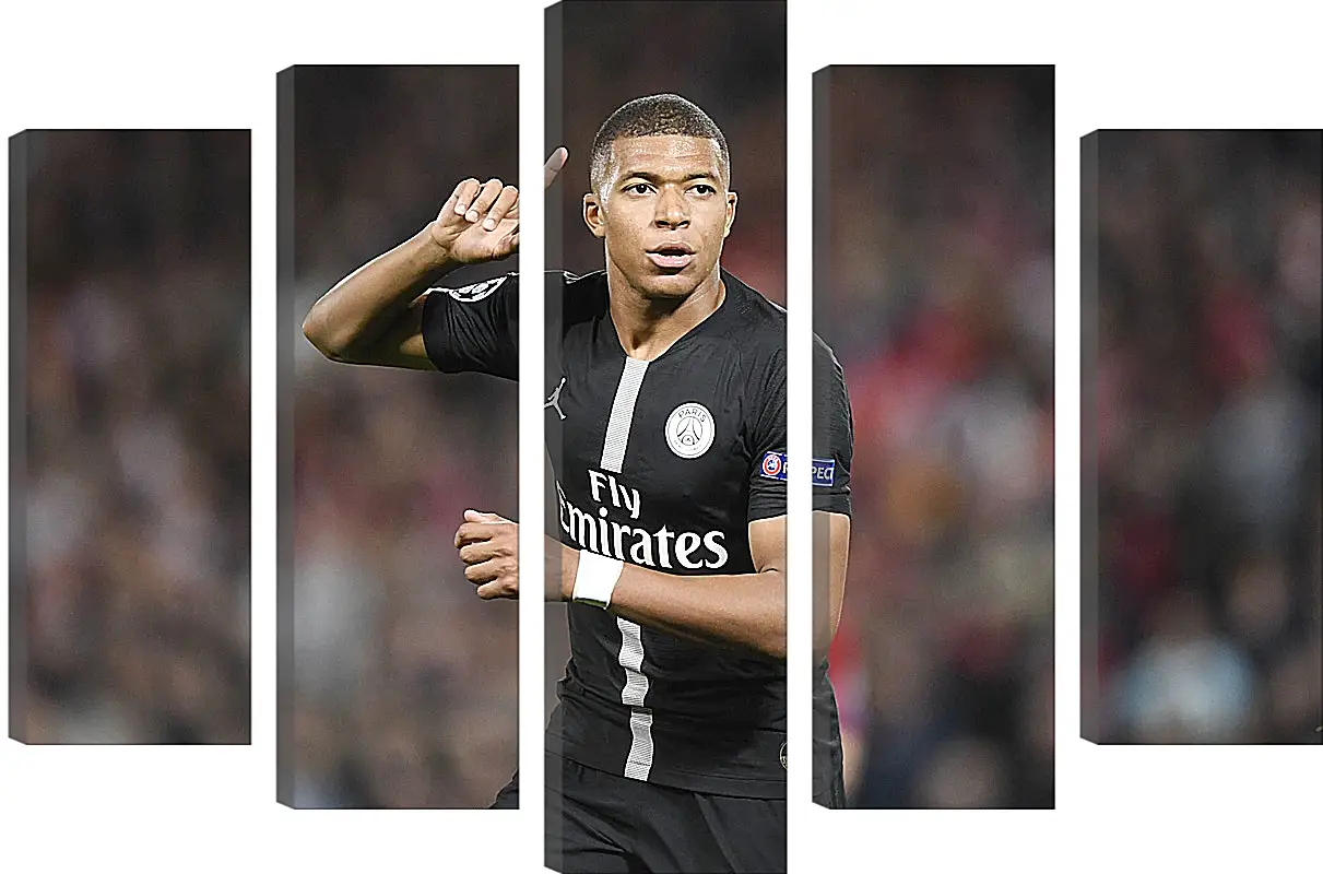 Модульная картина - Килиан Мбаппе. Kylian Mbappé