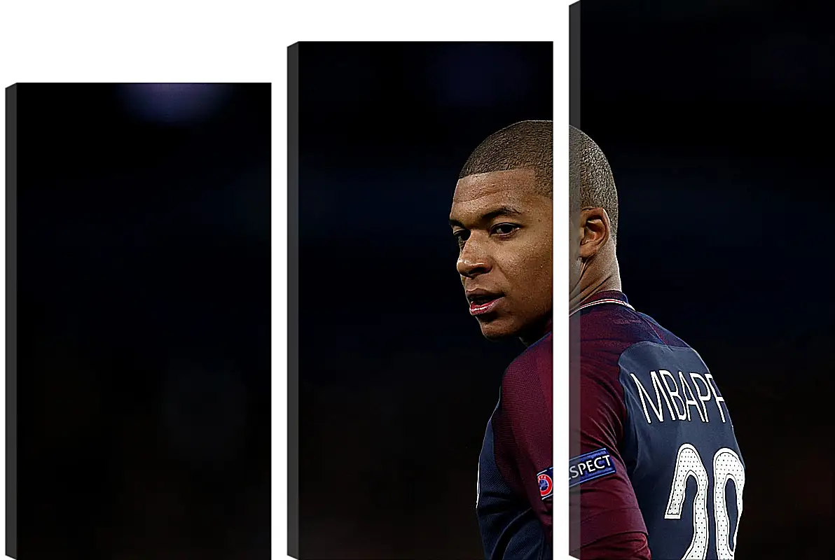 Модульная картина - Килиан Мбаппе. Kylian Mbappé