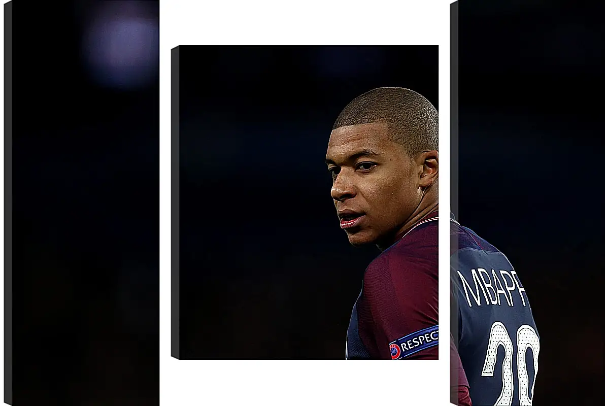 Модульная картина - Килиан Мбаппе. Kylian Mbappé