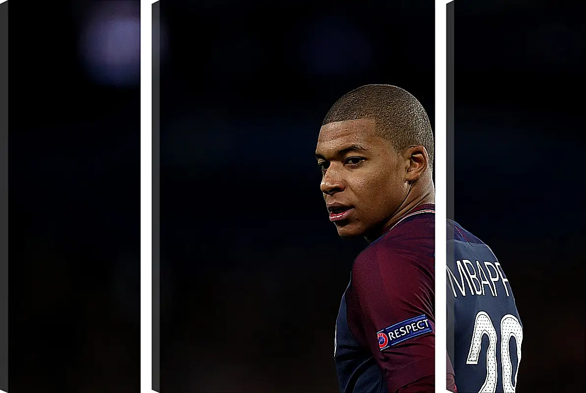 Модульная картина - Килиан Мбаппе. Kylian Mbappé