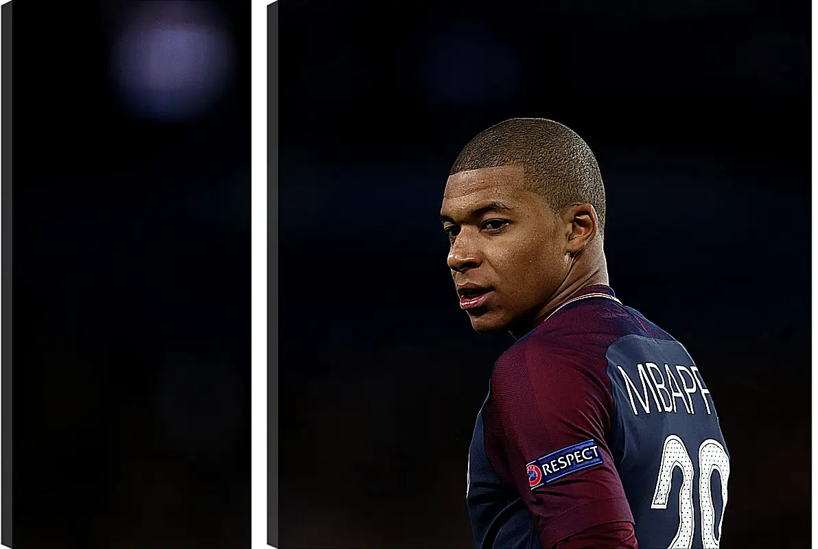 Модульная картина - Килиан Мбаппе. Kylian Mbappé