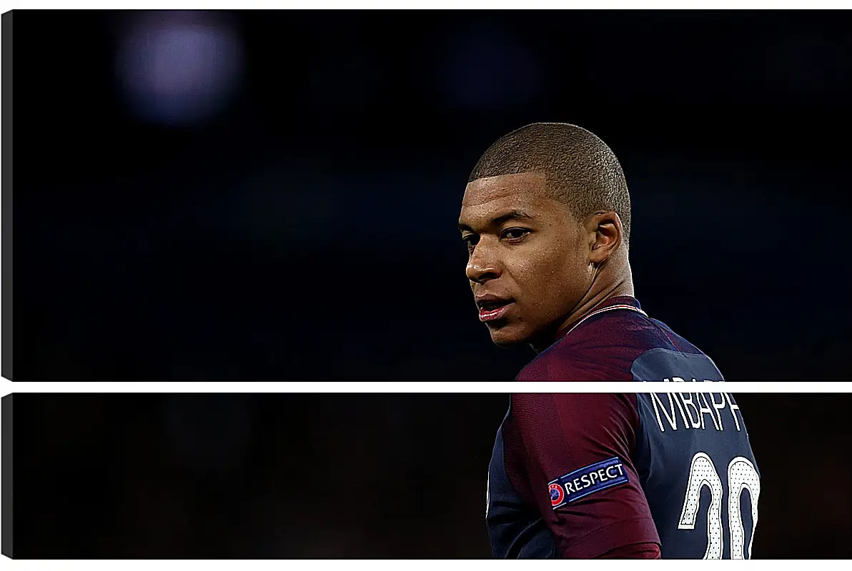 Модульная картина - Килиан Мбаппе. Kylian Mbappé