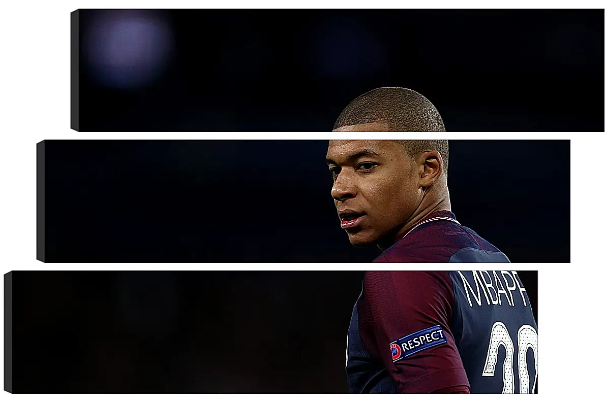 Модульная картина - Килиан Мбаппе. Kylian Mbappé