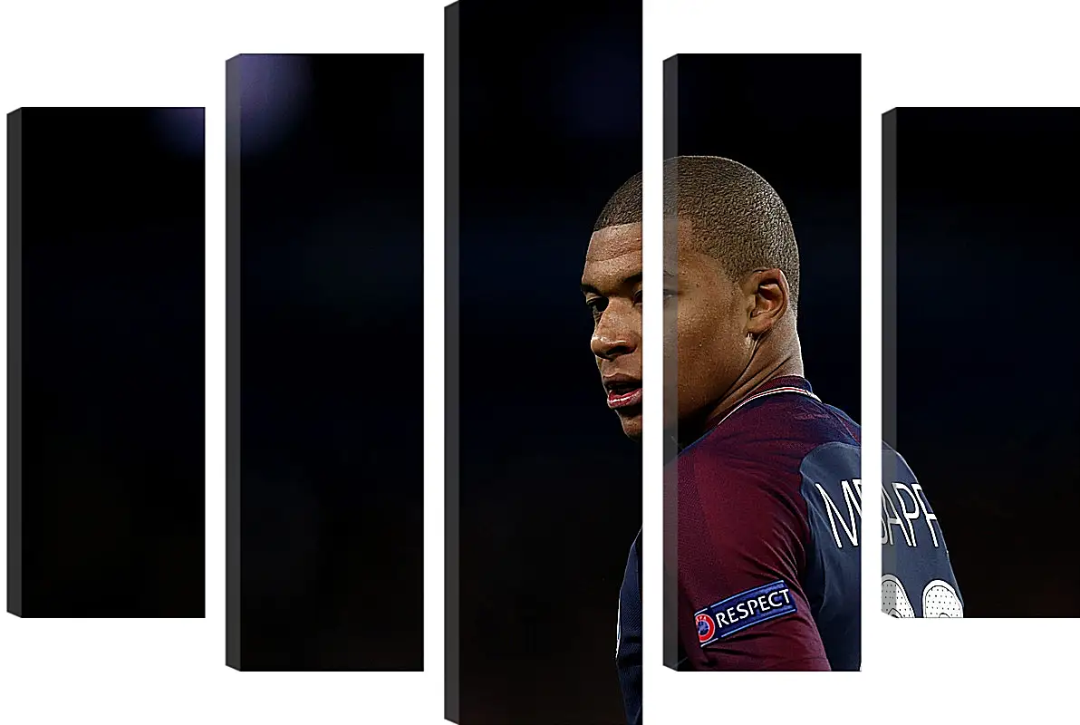 Модульная картина - Килиан Мбаппе. Kylian Mbappé