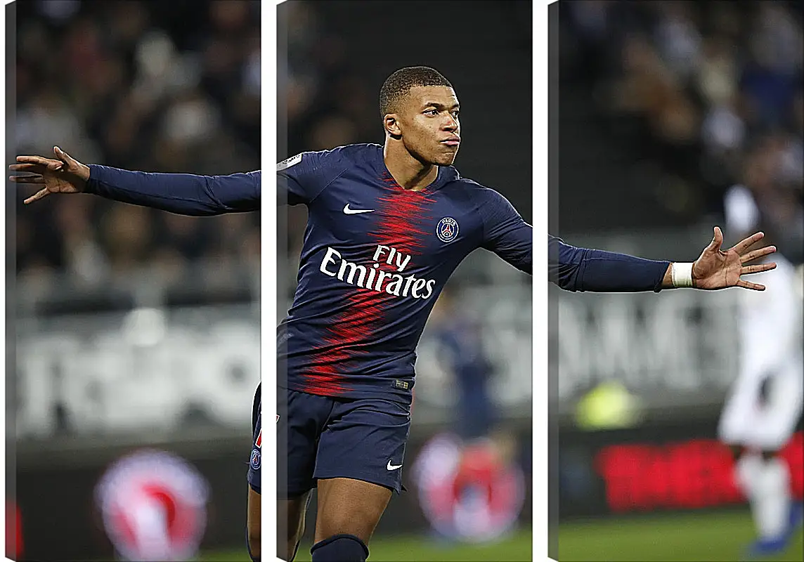 Модульная картина - Килиан Мбаппе. Kylian Mbappé