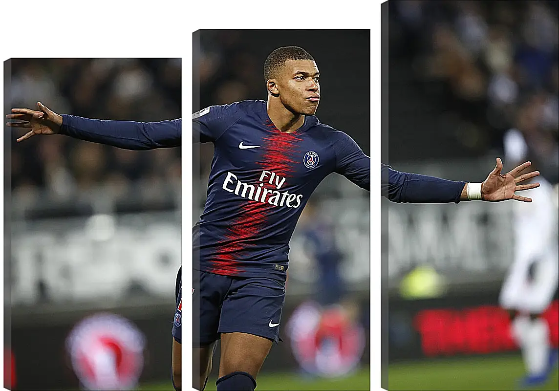 Модульная картина - Килиан Мбаппе. Kylian Mbappé