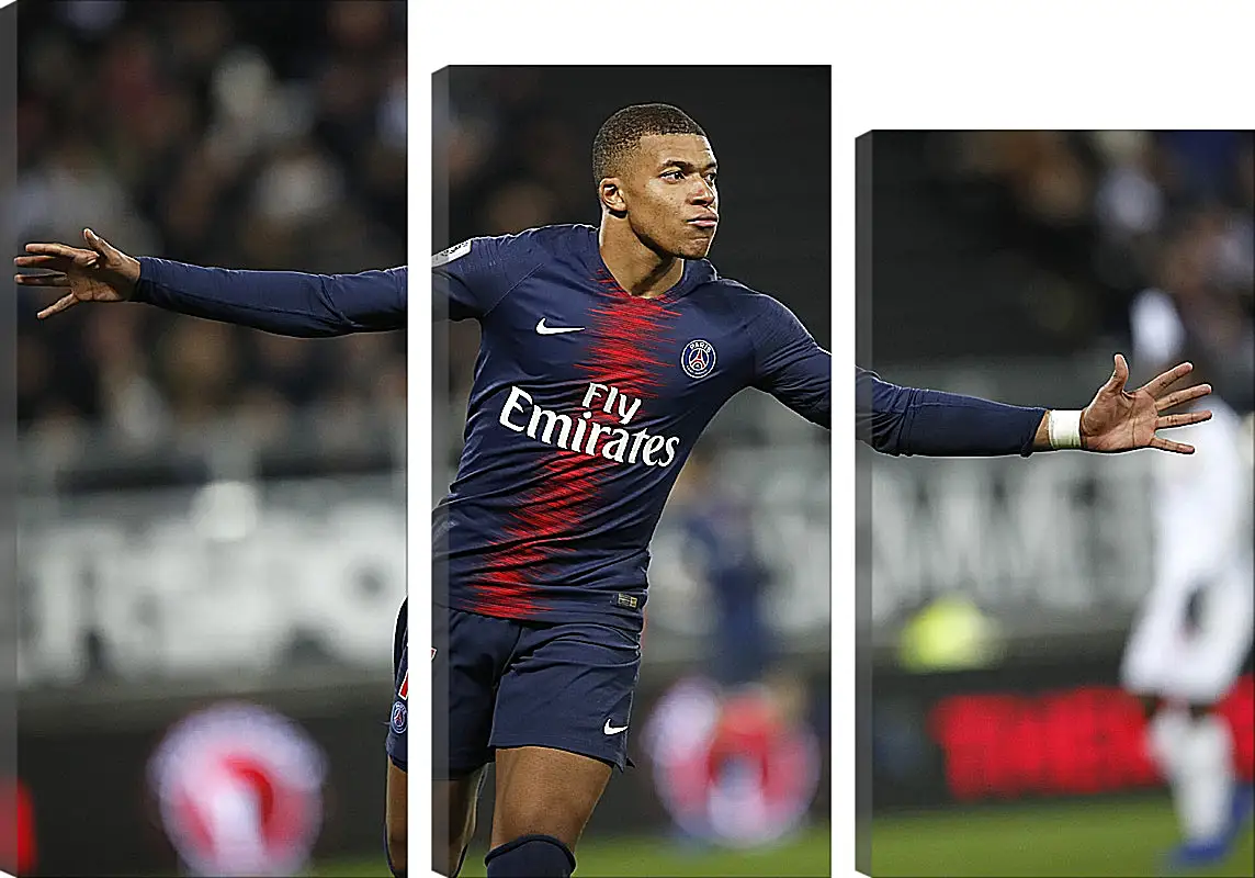 Модульная картина - Килиан Мбаппе. Kylian Mbappé