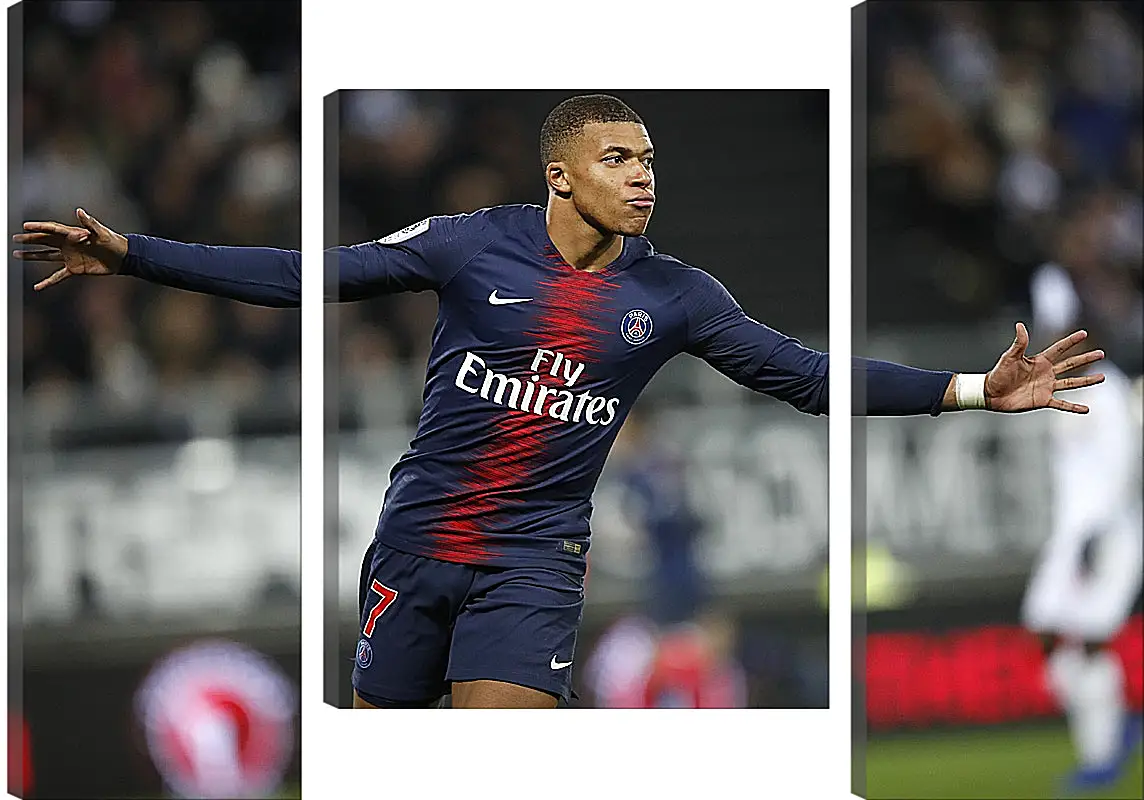 Модульная картина - Килиан Мбаппе. Kylian Mbappé