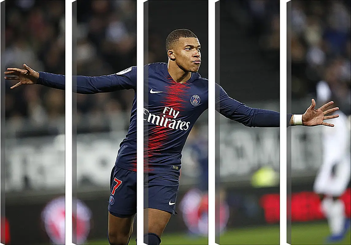 Модульная картина - Килиан Мбаппе. Kylian Mbappé