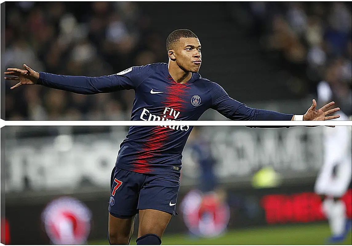 Модульная картина - Килиан Мбаппе. Kylian Mbappé