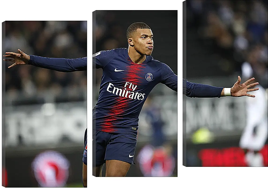 Модульная картина - Килиан Мбаппе. Kylian Mbappé