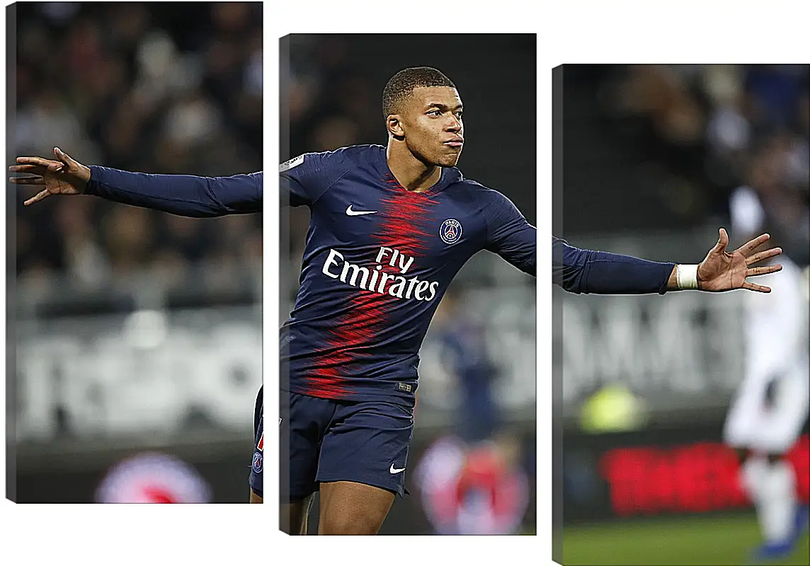 Модульная картина - Килиан Мбаппе. Kylian Mbappé