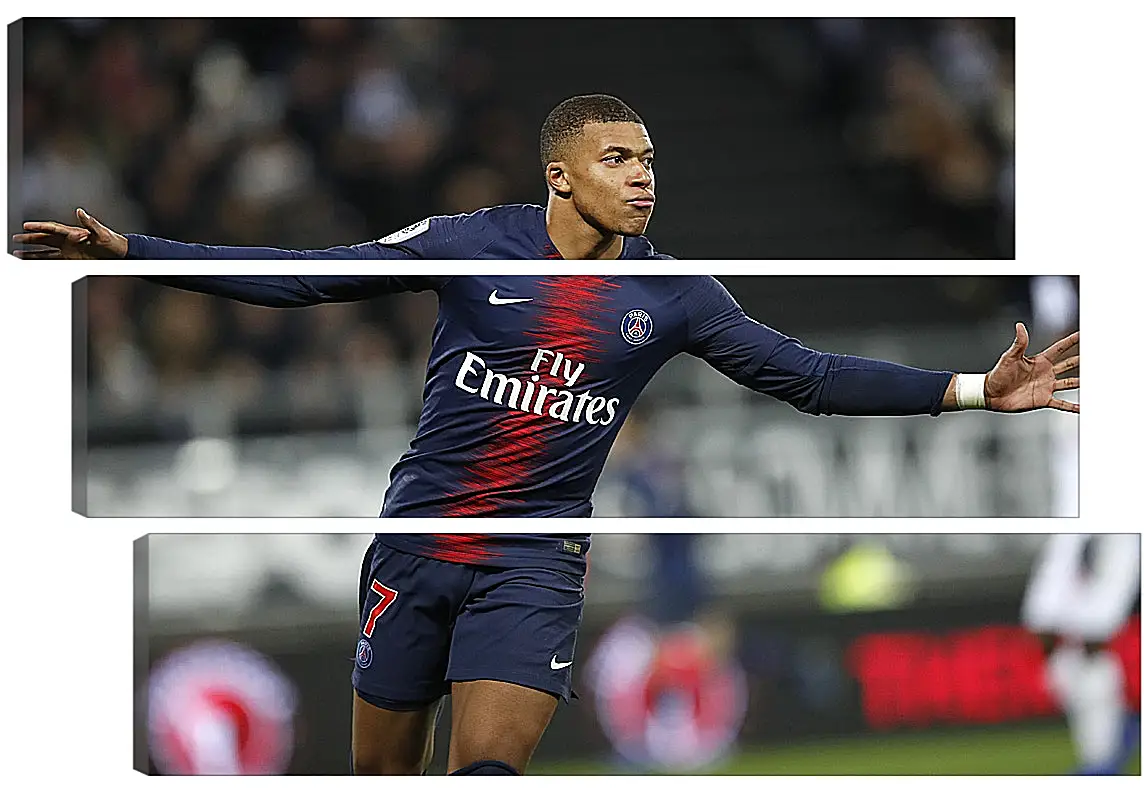 Модульная картина - Килиан Мбаппе. Kylian Mbappé