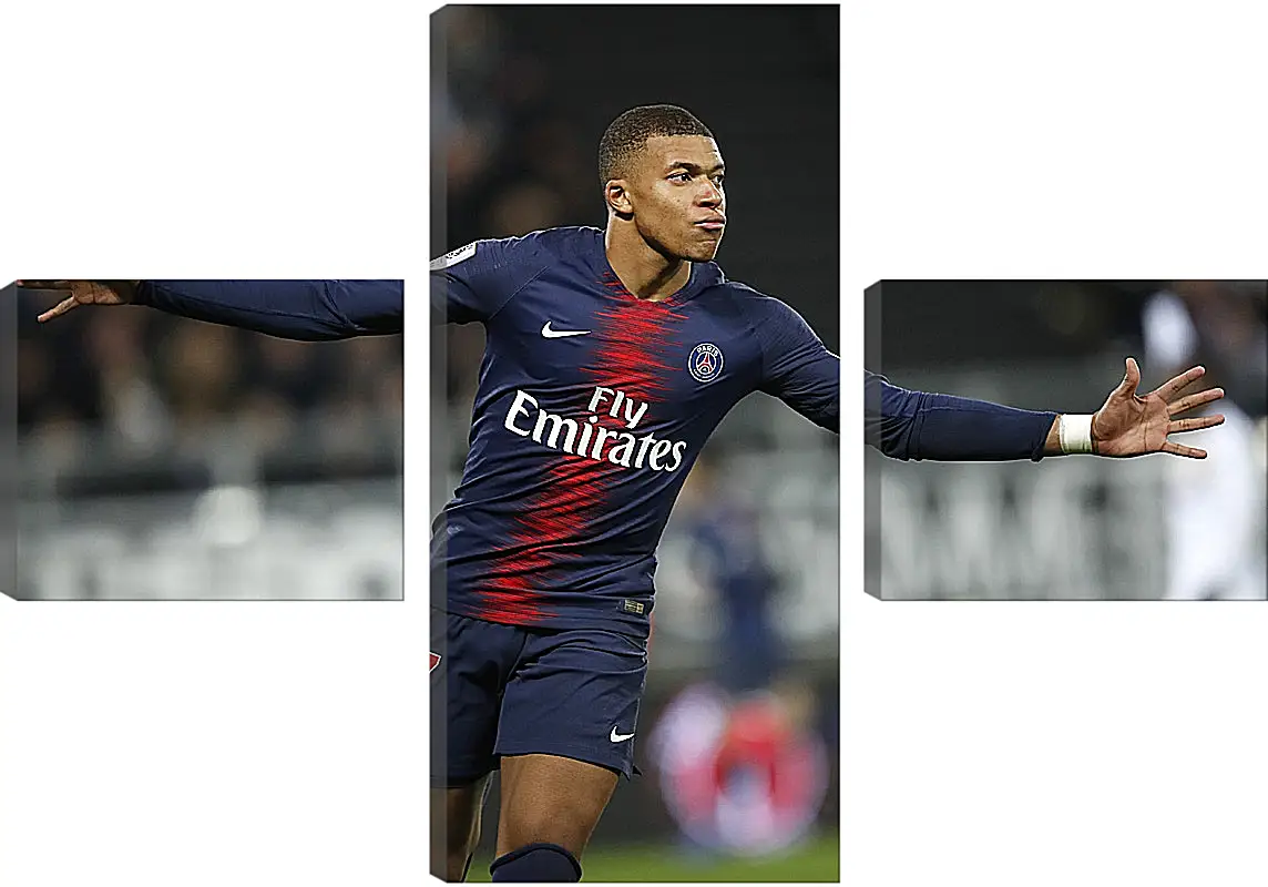 Модульная картина - Килиан Мбаппе. Kylian Mbappé