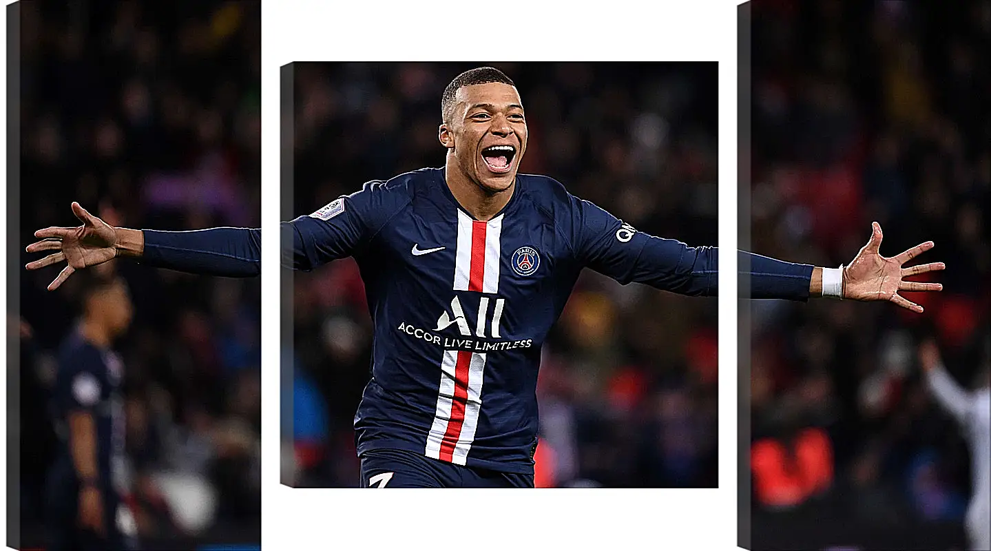 Модульная картина - Килиан Мбаппе. Kylian Mbappé