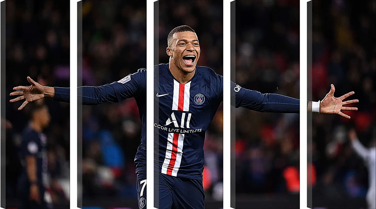 Модульная картина - Килиан Мбаппе. Kylian Mbappé