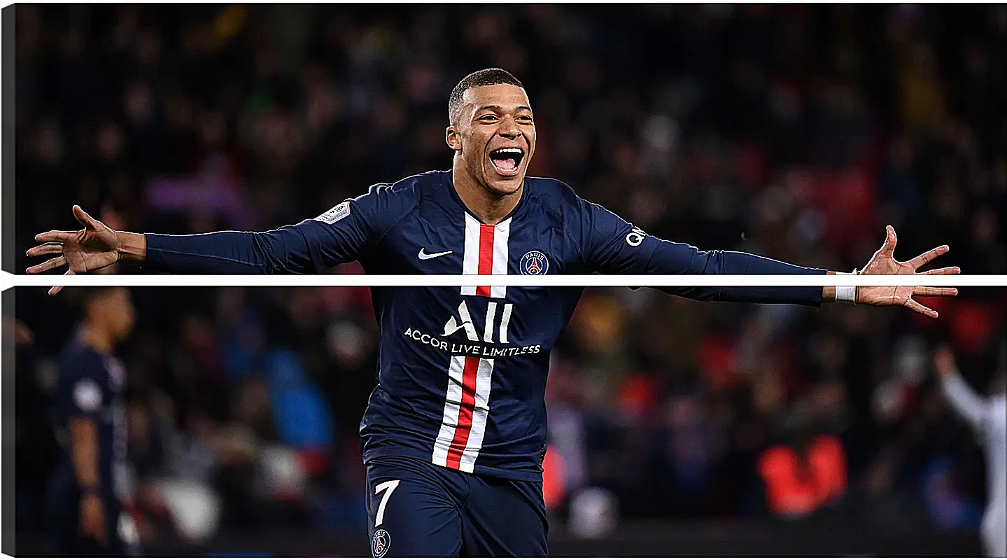 Модульная картина - Килиан Мбаппе. Kylian Mbappé