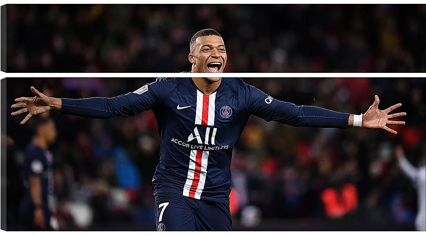 Модульная картина - Килиан Мбаппе. Kylian Mbappé