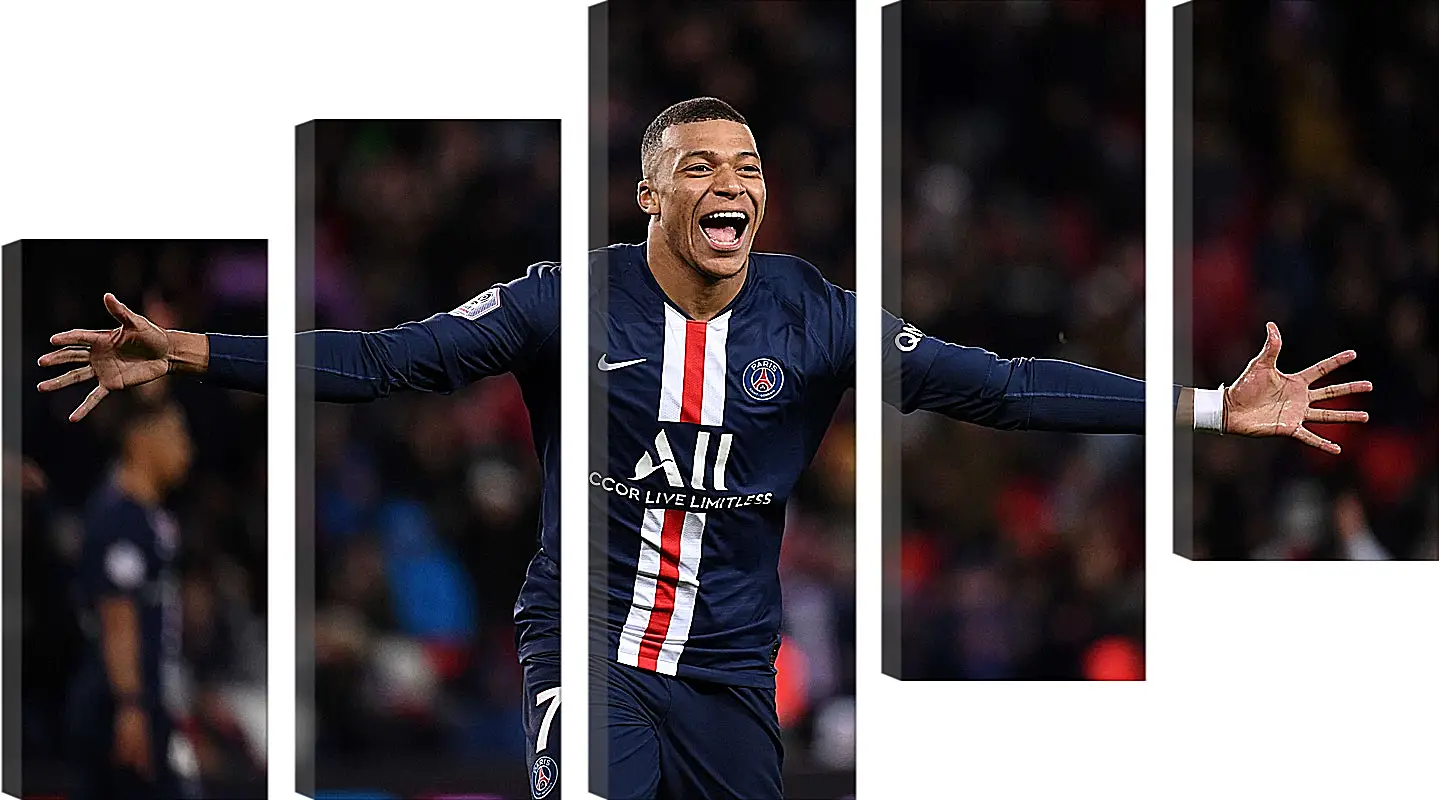 Модульная картина - Килиан Мбаппе. Kylian Mbappé