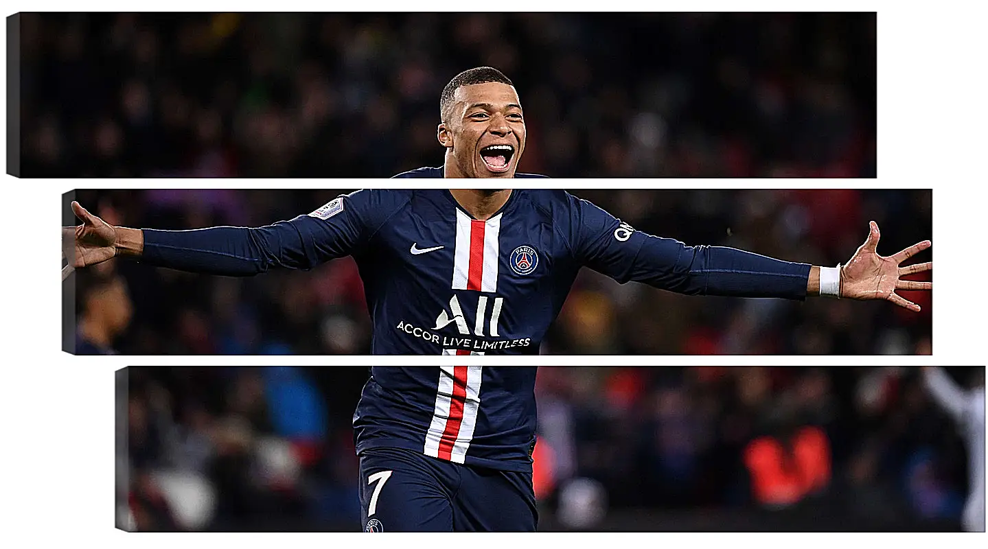 Модульная картина - Килиан Мбаппе. Kylian Mbappé