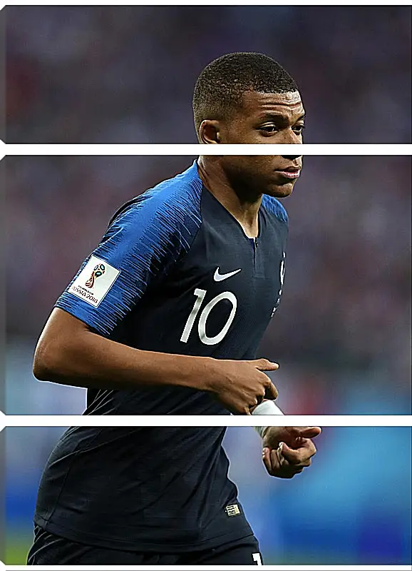 Модульная картина - Килиан Мбаппе. Kylian Mbappé