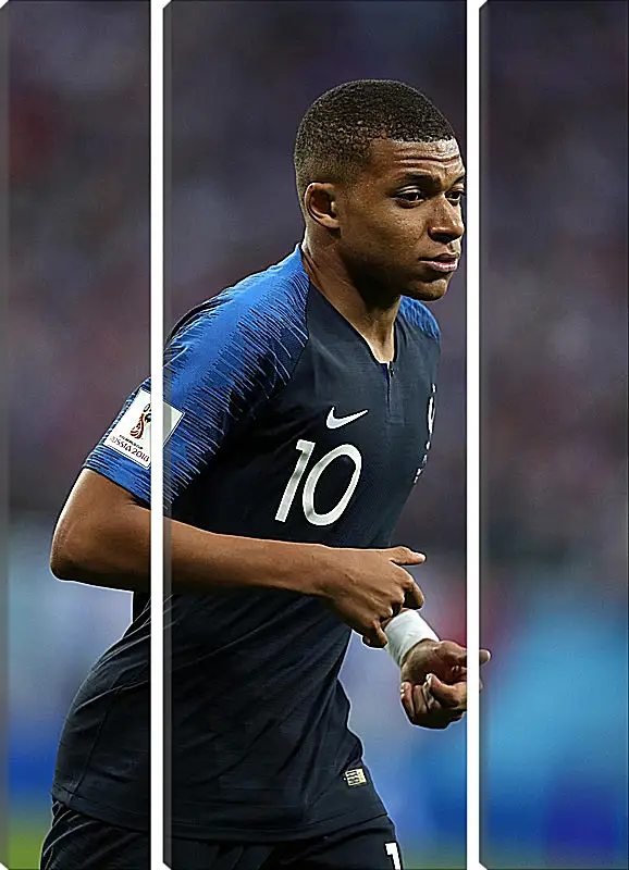 Модульная картина - Килиан Мбаппе. Kylian Mbappé