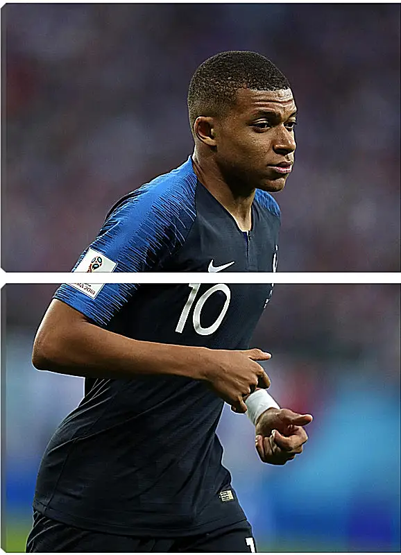 Модульная картина - Килиан Мбаппе. Kylian Mbappé