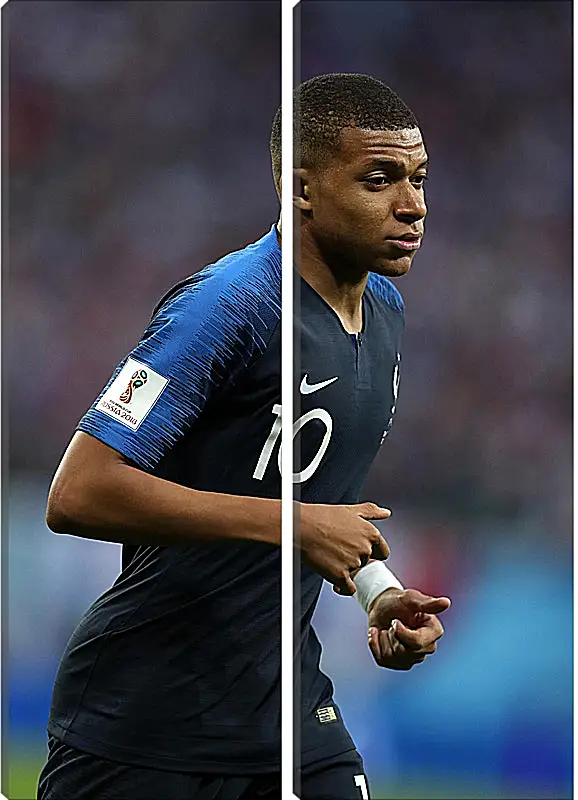 Модульная картина - Килиан Мбаппе. Kylian Mbappé