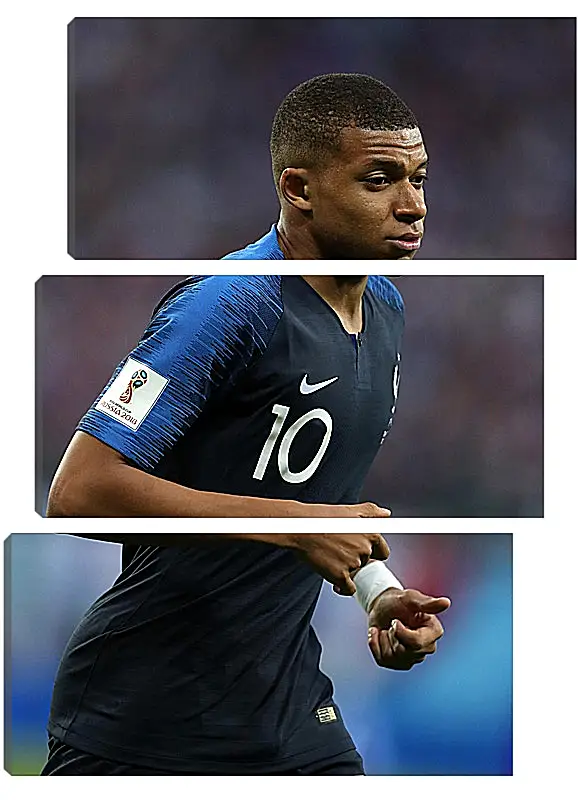 Модульная картина - Килиан Мбаппе. Kylian Mbappé