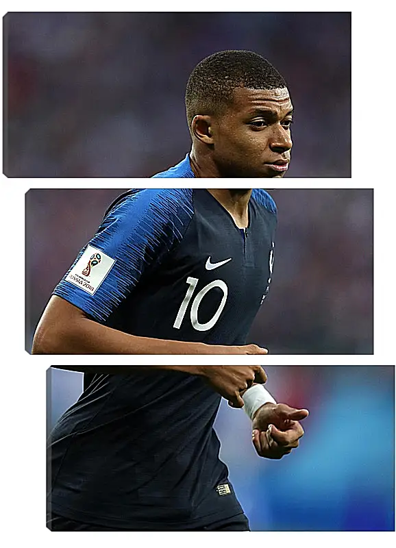 Модульная картина - Килиан Мбаппе. Kylian Mbappé