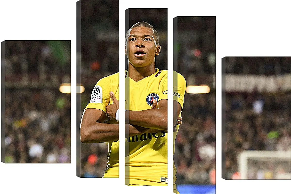 Модульная картина - Килиан Мбаппе. Kylian Mbappé