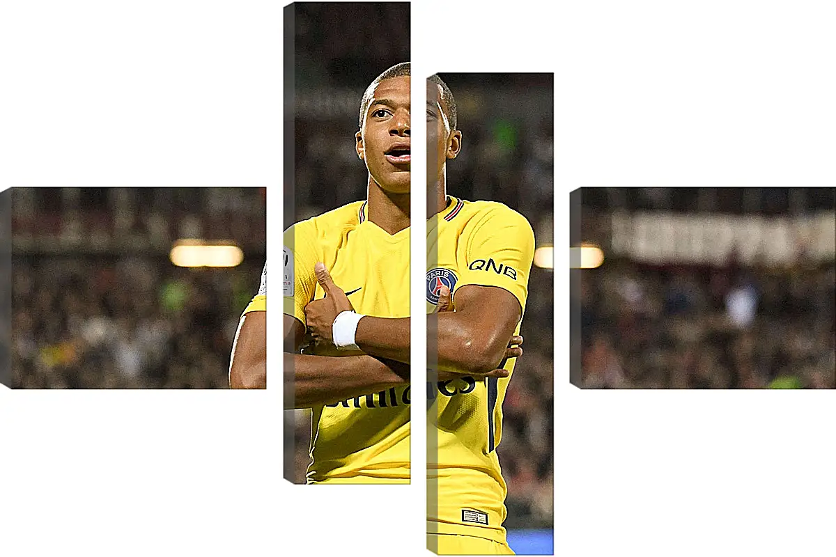 Модульная картина - Килиан Мбаппе. Kylian Mbappé