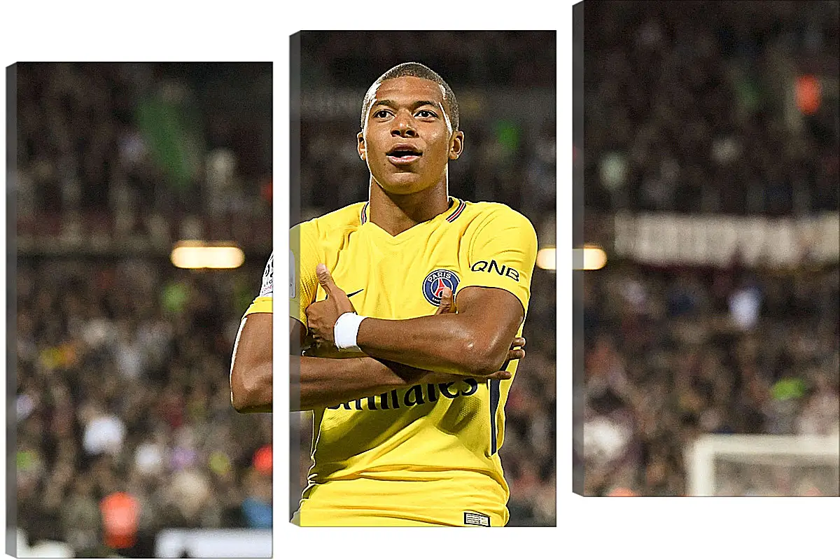 Модульная картина - Килиан Мбаппе. Kylian Mbappé