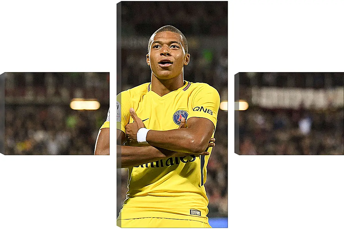 Модульная картина - Килиан Мбаппе. Kylian Mbappé