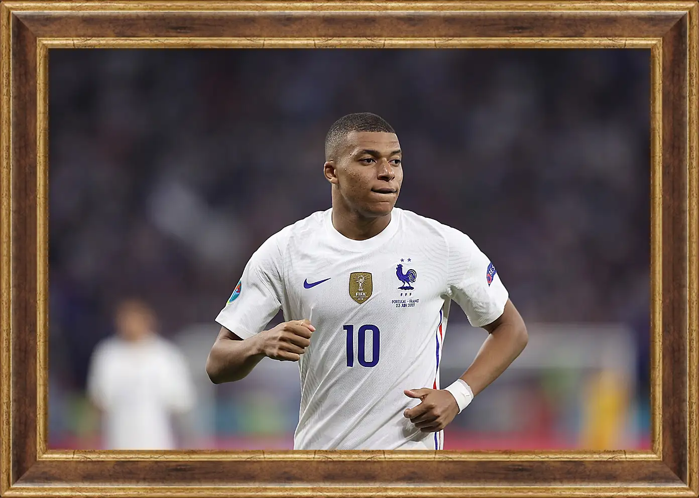 Картина в раме - Килиан Мбаппе. Kylian Mbappé