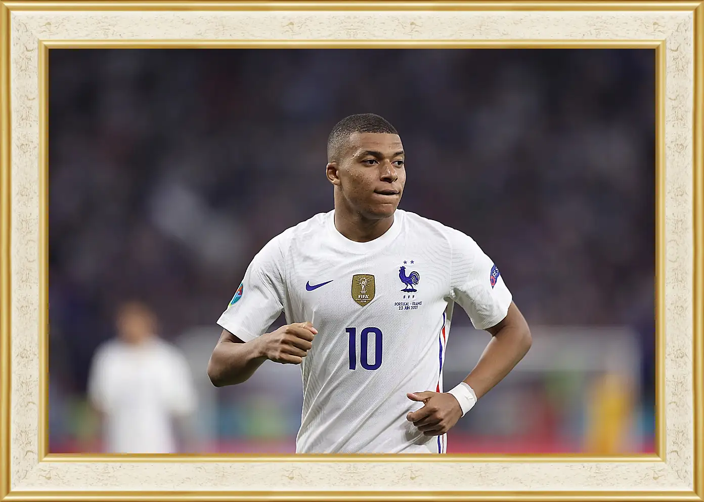 Картина в раме - Килиан Мбаппе. Kylian Mbappé