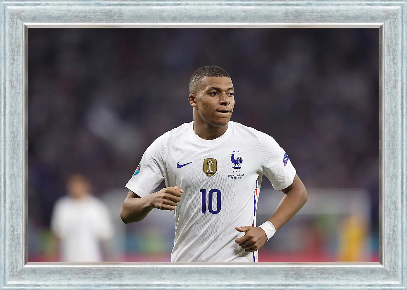 Картина в раме - Килиан Мбаппе. Kylian Mbappé