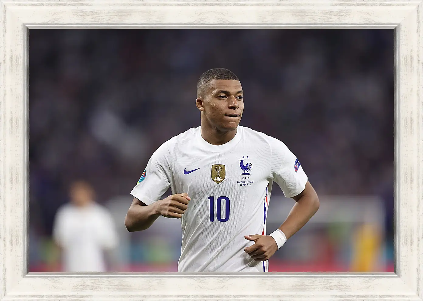 Картина в раме - Килиан Мбаппе. Kylian Mbappé