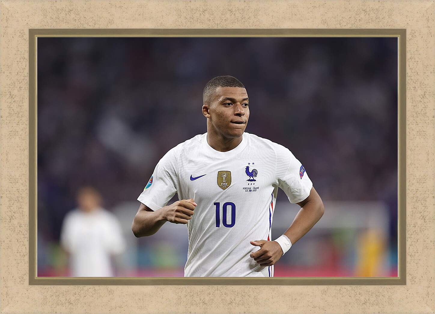 Картина в раме - Килиан Мбаппе. Kylian Mbappé