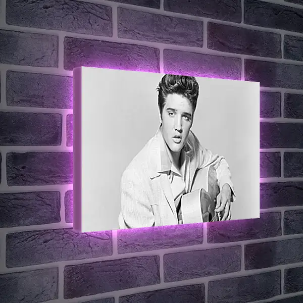 Лайтбокс световая панель - Элвис Пресли. Elvis Presley